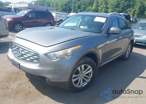 2009 Infiniti Fx35 из США, поврежденный, VIN JNRAS18W19M151836